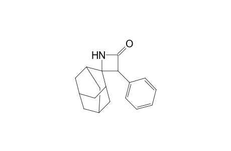 Spiro[azetidine-2,2'-tricyclo[3.3.1.13,7]decan]-4-one, 3-phenyl-