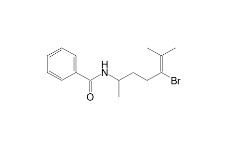 Benzamide, N-(4-bromo-1,5-dimethyl-4-hexenyl)-