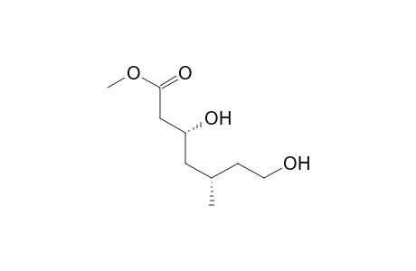 methyl (3R,5S)-3,7-dihydroxy-5-methyl-heptanoate