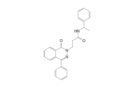 3-(1-oxo-4-phenyl-2(1H)-phthalazinyl)-N-(1-phenylethyl)propanamide