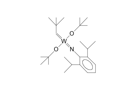 Bis(T-butoxy)-neopentylidene-(2,6-diisopropyl-phenylimido) tungsten