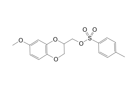(7-Methoxy-2,3-dihydro-1,4-benzodioxin-2-yl)methyl 4-methylbenzenesulfonate