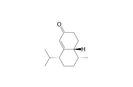 2(3H)-Naphthalenone, 4,4a,5,6,7,8-hexahydro-5-methyl-8-(1-methylethyl)-, [4aR-(4a.alpha.,5.alpha.,8.alpha.)]-