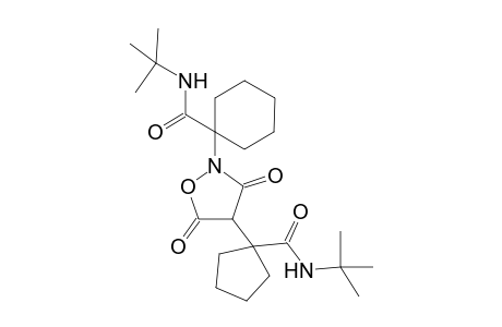 N1-(tert-Butyl)-1-[4-{1-[(tert-butylamino)carbonyl]cyclopentyl}-3,5-dioxodihydro-2(3H)-isoxazolyl]-1-cyclohexanecarboxamide