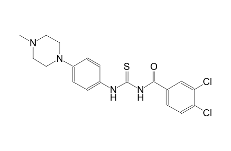 N-(3,4-dichlorobenzoyl)-N'-[4-(4-methyl-1-piperazinyl)phenyl]thiourea