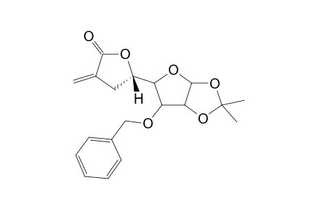 exo-5-Benzyloxy-2,2-dimethoxy-anti-6-(2'-oxo-3'-methylentetrahydrofuran-5'-yl)-1,3,7-trioxabicyclo[4.3.0]nonane