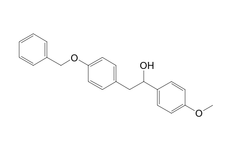 1-(4-Methoxyphenyl)-2-(4-phenylmethoxyphenyl)ethanol