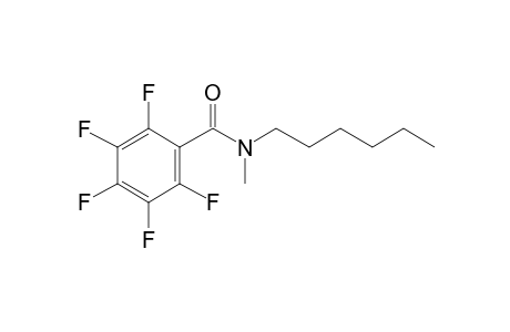 Benzamide, pentafluoro-N-methyl-N-hexyl-