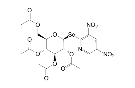 3,5-dinitro-2-(beta-D-glucopyranosylselenyl)pyridine, tetraacetate