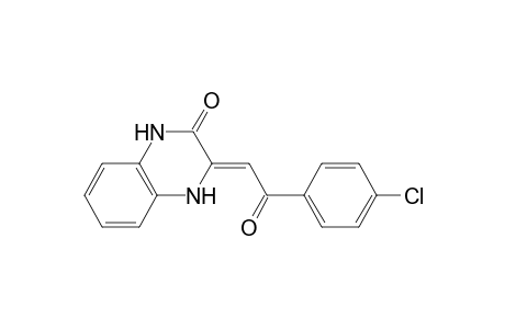 (3Z)-3-[2-(4-chlorophenyl)-2-keto-ethylidene]-1,4-dihydroquinoxalin-2-one