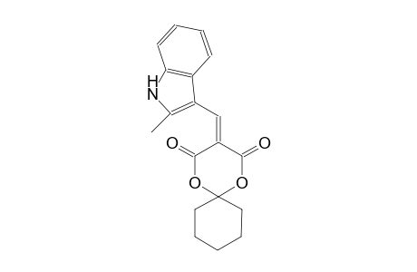 3-[(2-methyl-1H-indol-3-yl)methylene]-1,5-dioxaspiro[5.5]undecane-2,4-dione