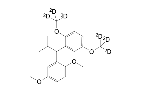 2-[1-[2,5-bis(trideuteriomethoxy)phenyl]-2-methyl-propyl]-1,4-dimethoxy-benzene