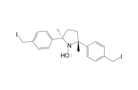 2,5-trans-Bis(4-iodomethylphenyl)-2,5-dimethylpyrrolidin-1-yloxyl radical