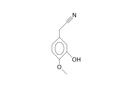 3-Hydroxy-4-methoxy-benzeneacetonitrile