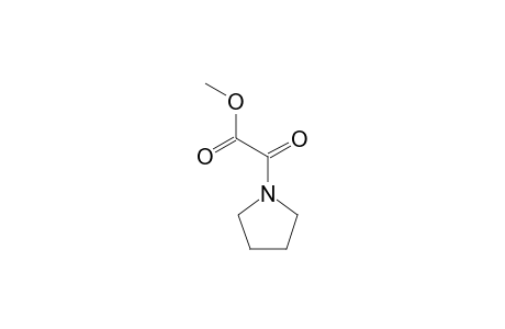 1-Pyrrolidineacetic acid, alpha-oxo-, methyl ester