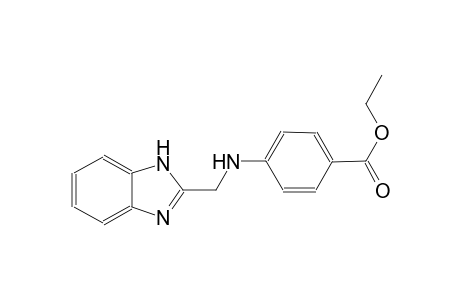 benzoic acid, 4-[(1H-benzimidazol-2-ylmethyl)amino]-, ethyl ester