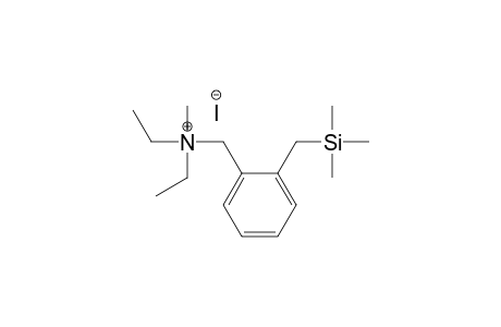 [2-[(trimethylsilyl)methyl]benzyl]diethylmethyl-ammonium iodide