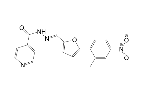 N'-{(E)-[5-(2-methyl-4-nitrophenyl)-2-furyl]methylidene}isonicotinohydrazide