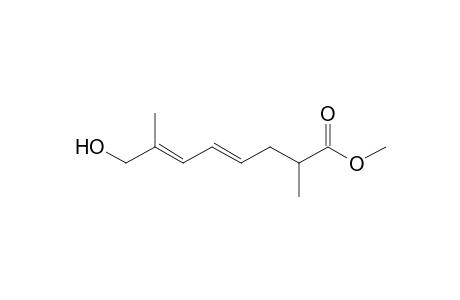 (4E,6E)-2,7-Dimethyl-8-hydroxyoctadienoic acid methyl ester