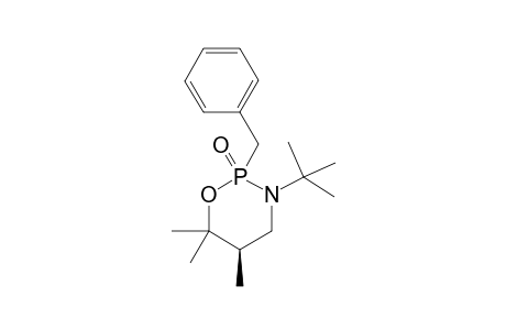 cis-2-Benzyl-N-t-butyl-5,6,6-trimethyl-2-oxo-1,3,2-oxazaphorinane isomer