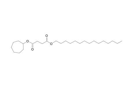 Succinic acid, cycloheptyl pentadecyl ester