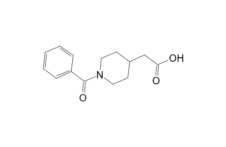 4-Piperidineacetic acid, 1-benzoyl-