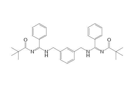 N-{[3-({[(2,2-Dimethylpropionylimino)phenylmethyl]amino}methyl)-benzylamino]phenylmethylidene}-2,2-dimethylpropionamide