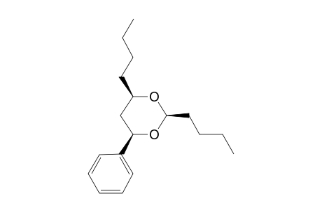 (2R,4R,6R)-2,4-dibutyl-6-phenyl-1,3-dioxane