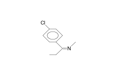 (Z)-N-(1-[4-Chloro-phenyl]-propylidene)-methylamine