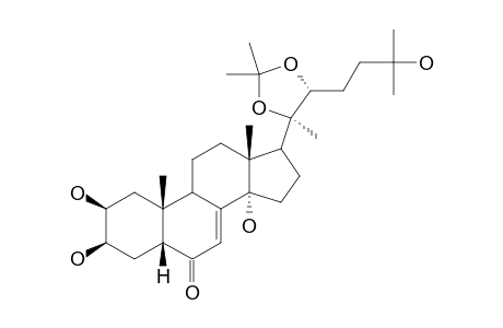 20-HYDROXYECDYSONE-20,22-MONOACETONIDE