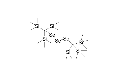 Bis[tris(trimethylsilyl)methyl]triselenide