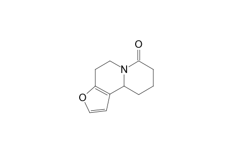 1-Aza-4,5-(2,3b-furyl)bicyclo[4.4.]decan-10-one