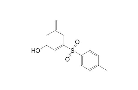 (E)-5-methyl-3-tosyl-2,5-hexadien-1-ol
