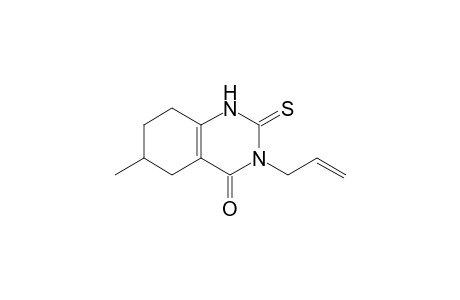 3-allyl-6-methyl-2-thioxo-5,6,7,8-tetrahydro-1H-quinazolin-4-one