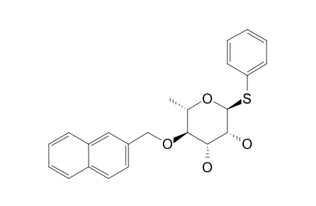 PHENYL-4-O-(2-NAPHTHYLMETHYL)-1-THIO-ALPHA-L-RHAMNOPYRANOSIDE