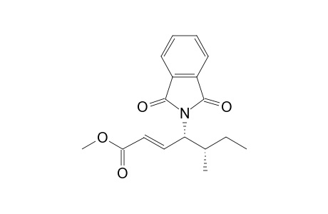 Methyl (E)-(4S,5S)-5-Methyl-24phthalimidohept-2-enoate