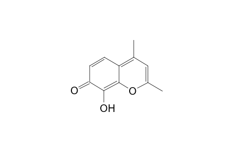 7H-Chromen-7-one, 8-hydroxy-2,4-dimethyl-