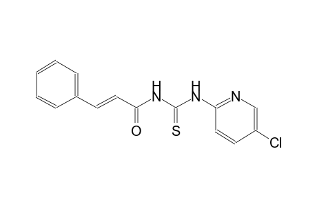 N-(5-chloro-2-pyridinyl)-N'-[(2E)-3-phenyl-2-propenoyl]thiourea