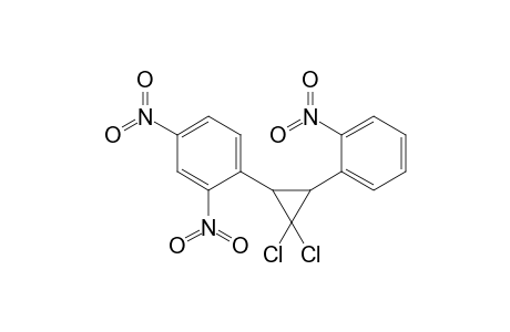 1,1-Dichloro-E-2-(2,4-dinitrophenyl)-3-(2-nitrophenyl)cyclopropane