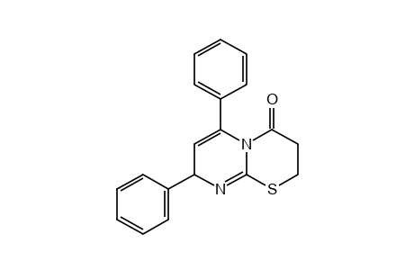 6,8-DIPHENYL-2H,8H-PYRIMIDO[2,1-b][1,3]THIAZIN-4(3H)-ONE