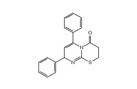 6,8-Diphenyl-2H,8H-pyrimido[2,1-B][1,3]thiazin-4(3H)-one