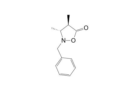 3,4-(trans)-2(N)-Benzyl-3,4-dimethyl-3-phenyl-1,2-isoxazolidin-5-one
