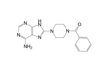 8-(4-benzoyl-1-piperazinyl)-9H-purin-6-amine
