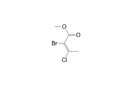 (cis) methyl 2-bromo-3-chloro-2-butenoate