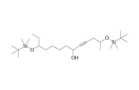 2,11-bis[(t-Butyldimethylsilyl)oxy]-tridec-4-yn-6-ol