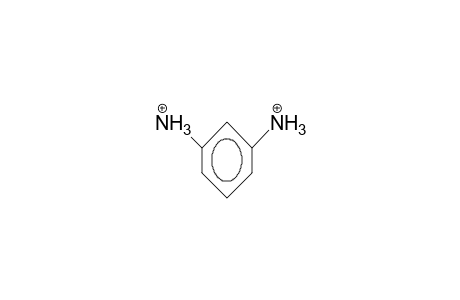 M-Phenylenediammonium dication