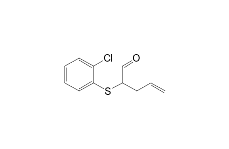 2-(2-chlorophenyl)sulfanylpent-4-enal