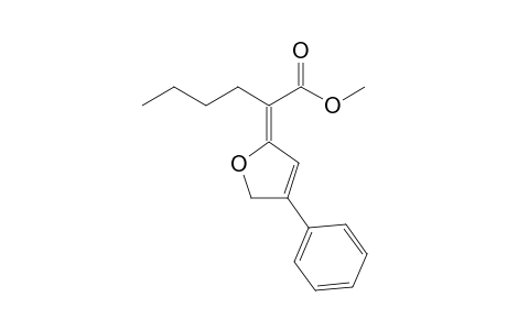(2E)-2-(3-phenyl-2H-furan-5-ylidene)hexanoic acid methyl ester
