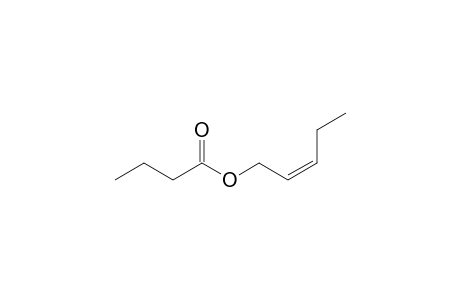 Butanoic acid, 2-pentenyl ester, (Z)-