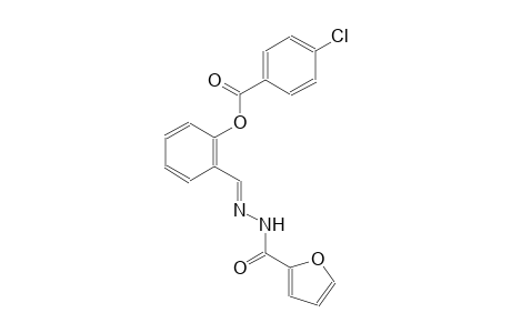 2-furancarboxylic acid, 2-[(E)-[2-[(4-chlorobenzoyl)oxy]phenyl]methylidene]hydrazide